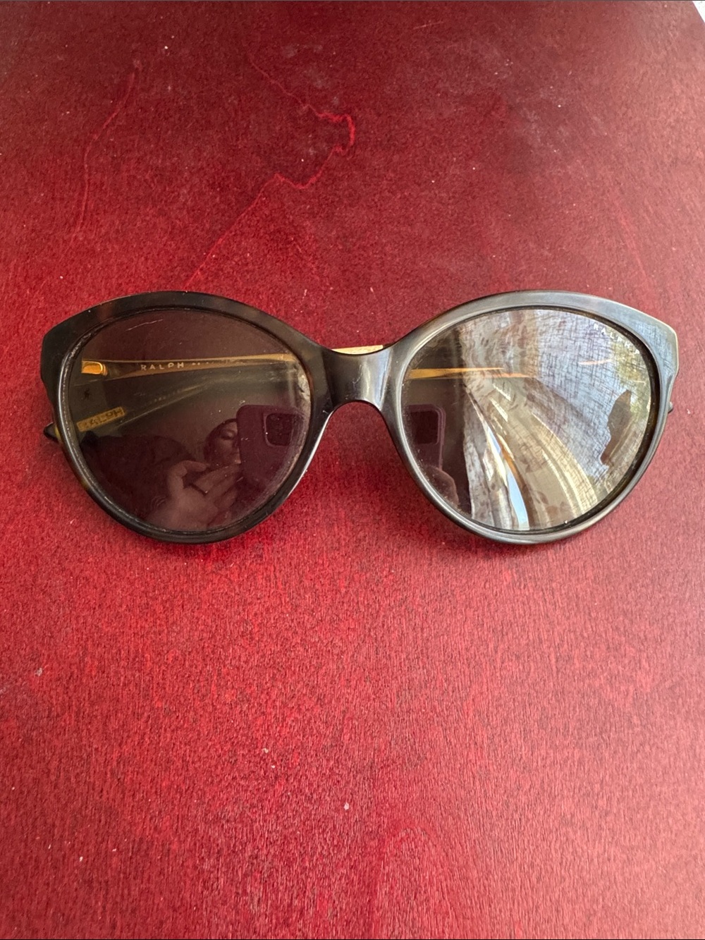 Ralph Lauren Women's Sunglasses with Gold Temple Accents